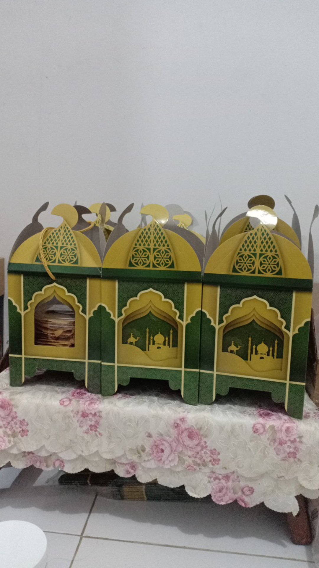 Box Toples Lebaran, Packaging Kue Kering, Dus Cookies Idul Fitri | Tb-lantern