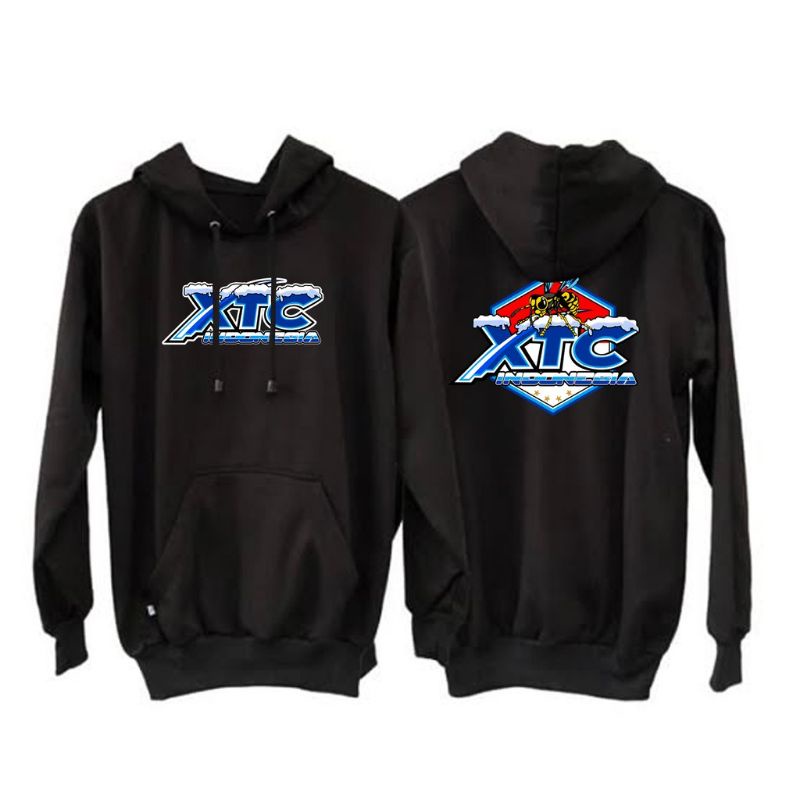 JAKET SWAITER HOODIE XTC INDONESIA PRIA DAN WINITA  100% ORIGINAL KATUN DISTRO