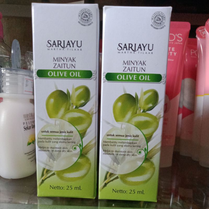 sariayu minyak zaitun/oliveoil/untuk muka semua jenis kulit