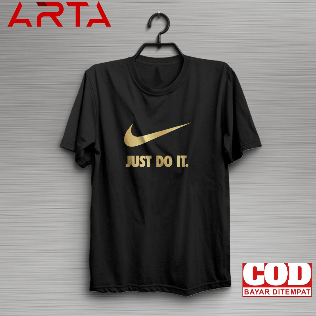 KAOS NIKE JUST DO IT KAOS DISTRO BAJU KAOS PRIA WANITA BAJU PRIA WANITA TSHIRT MURAH R2