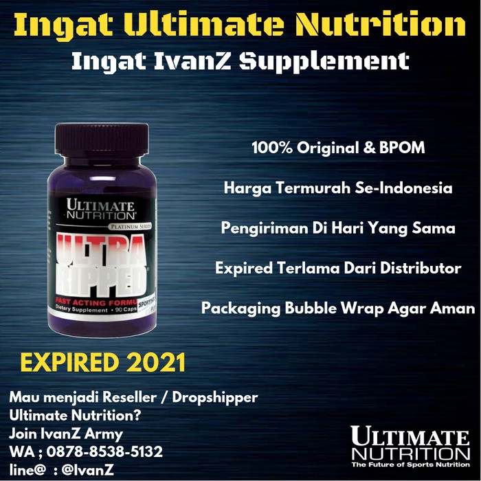 ULTIMATE NUTRITION ULTRA RIPPED FAF 90 CAPS