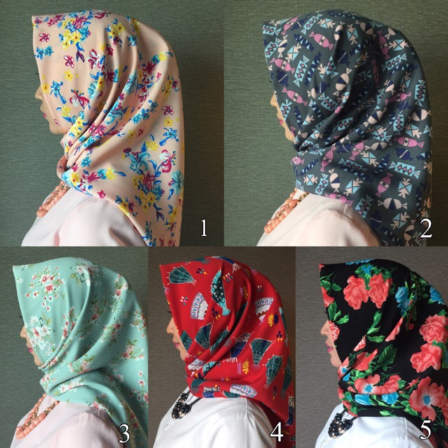 Jilbab segiempat wolfis