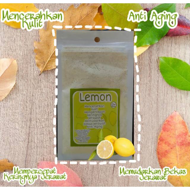 Masker Organik Masker Wajah BPOM Murah FACE MASK 15 GRAM