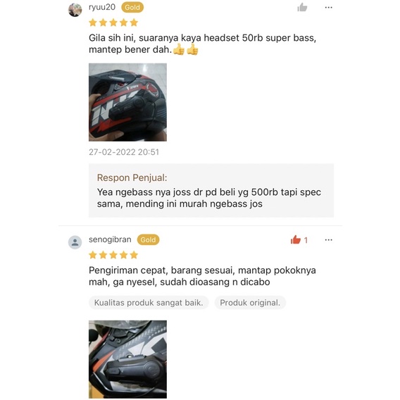 INTERCOM E1 BLUETOOTH HEADSET HELMET E1 BT 5.0 SUPPROT 2 PAIRING RIDERS FM RADIO FAST CHARGING HIFI MEGA BASS ORIGINAL-7