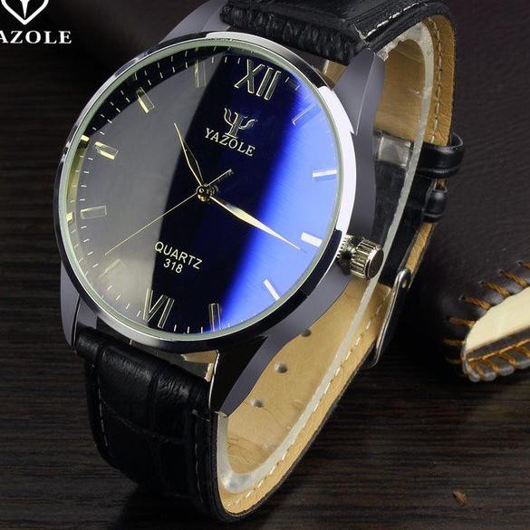 Siap Kirim.. Yazole 318 Jam Tangan Pria Original Business Quartz Watches watch