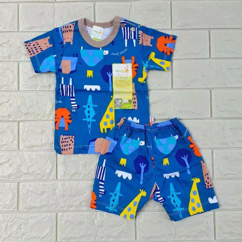 Velvet Junior Setelan Pendek Madagaskar [ M ]