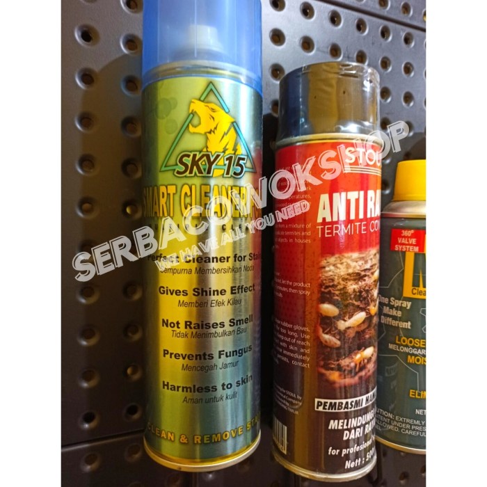 Paket Komplit Spray Sealant-Smart Cleaner-Anti Rayap-Anti Rush Karat Khusus AREA JAWA