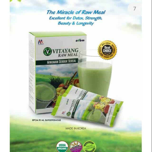 

Makanan padat gizi vitayang rawmeal