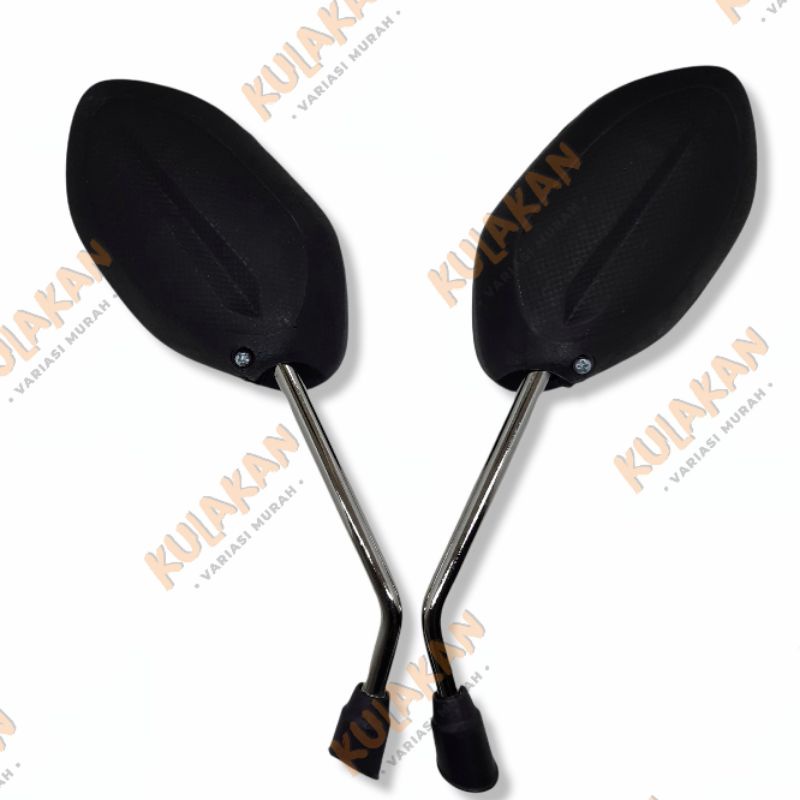 Spion Model Beat Vario Supra Revo Tangkai Gagang Chrome Crom Panjang Sepasang Nekel Standar