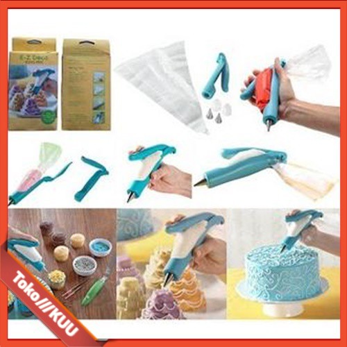 

E-Z DECO ICING PEN CAKE PENA ALAT PENGHIAS KUE NordicWare Deco 200gr