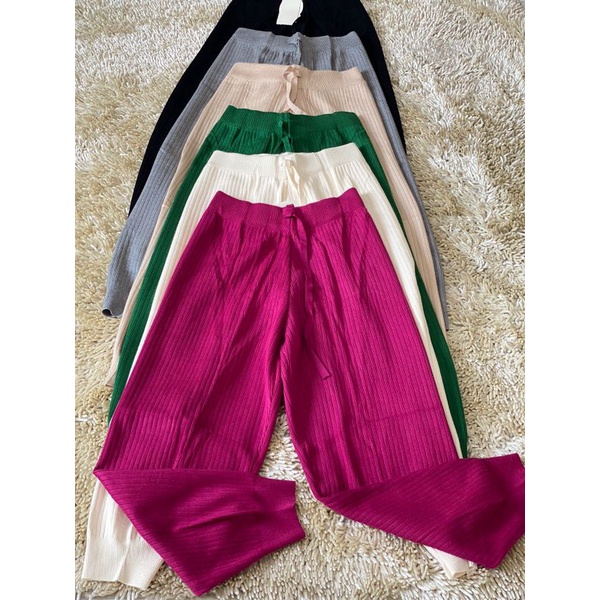 Celana Rajut joger vivorie premium/Celana Rajut import vivorie premium