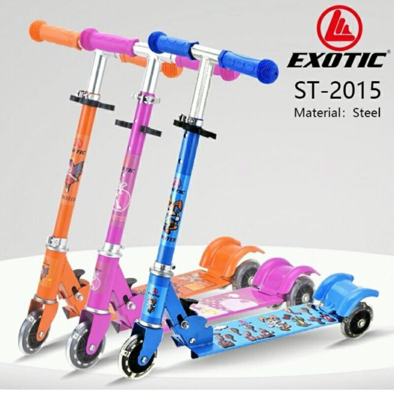 SCOOTER ANAK EXOTIC SKUTER OTOPED Skuter  HB - 006, ST - 2009 &amp; ST - 2015