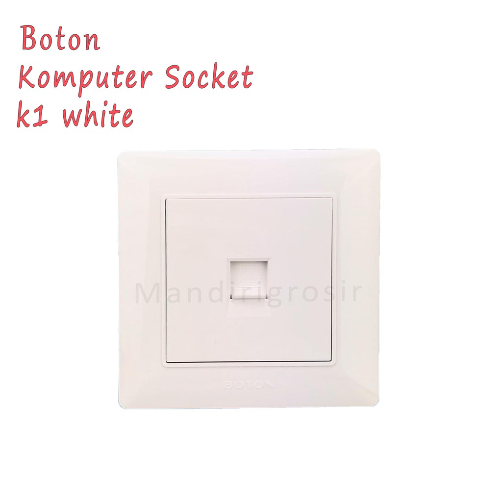 Komputer Socket *  Soket Dinding Komputer * Boton