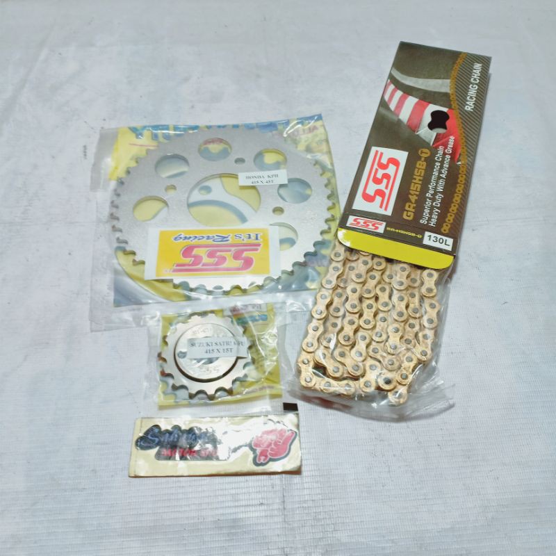 Gear Set SSS 415 Jupiter z Lama Vega R F1zr Rx King Jupiter Mx Old Jupiter Mx New