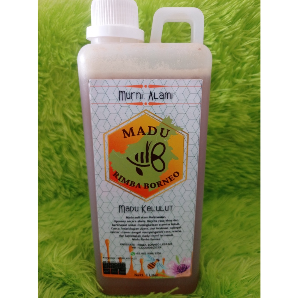 Madu Kelulut/klanceng/trigona Asli Kalimantan 1Liter