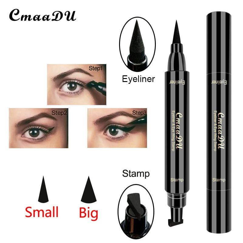 Medan Termurah Waterproof Eyeliner &amp; Eyewing stamp Cmaadu Eyeliner stempel