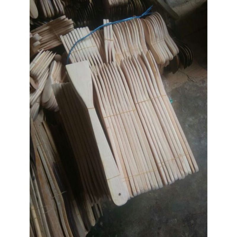 SPATULA KAYU / SOLET KAYU / SPATULA TEFLON