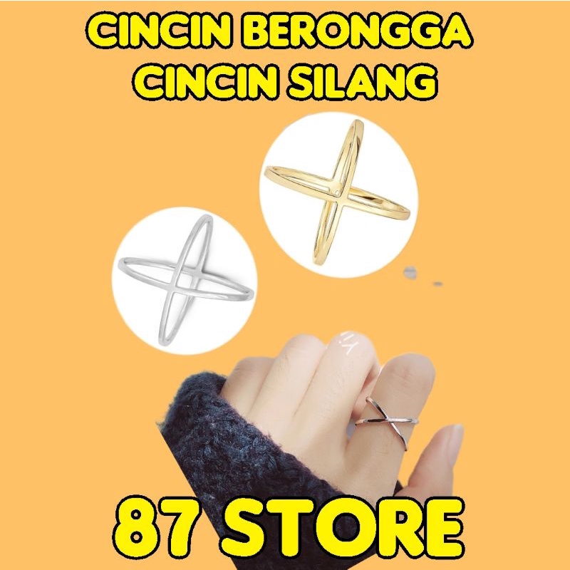 CINCIN SILANG CINCIN BERONGGA FASHION STYLE WANITA