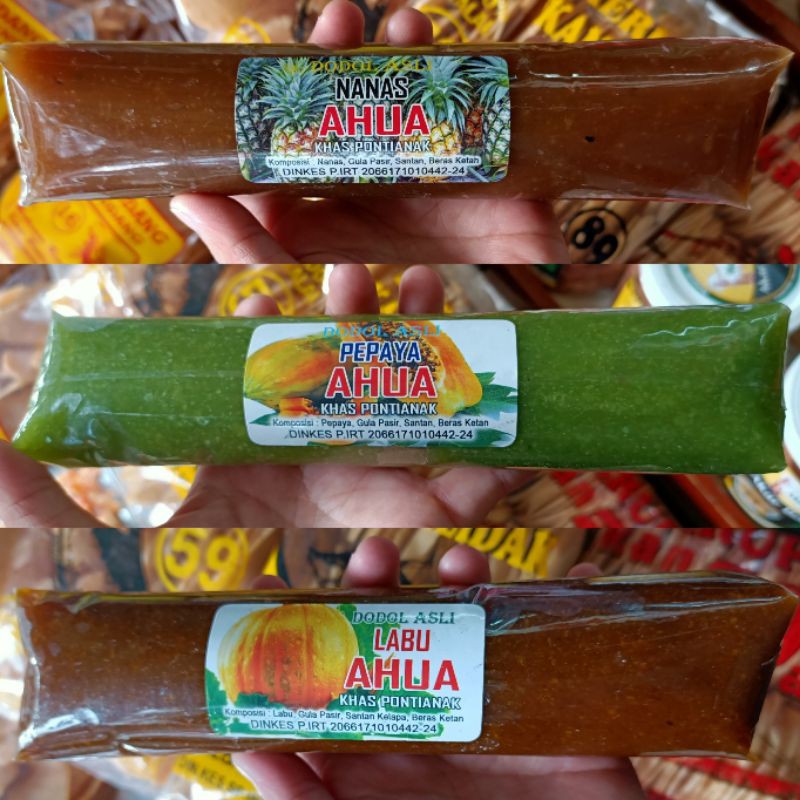 

AHUA DODOL ASLI PONTIANAK / Dodol Buah Oleh Oleh Kalbar