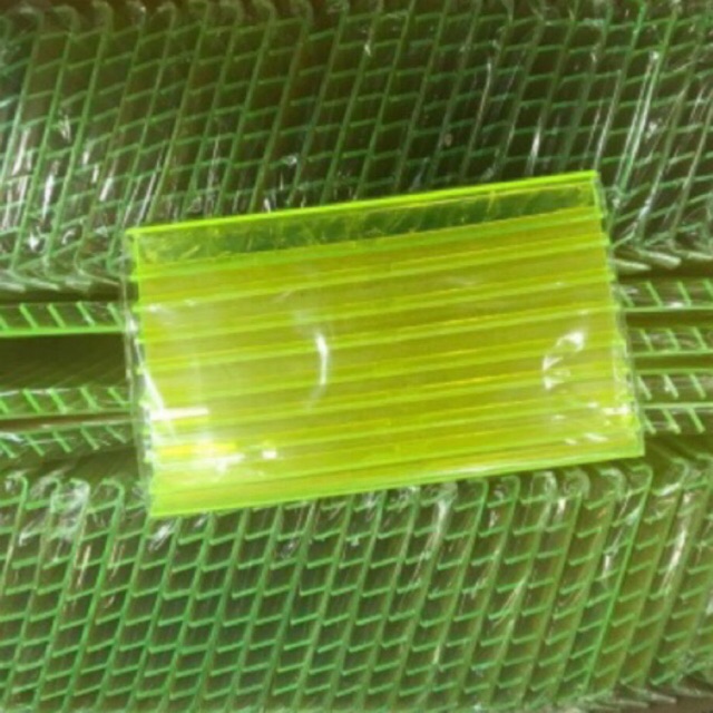 Tempat Pajangan Kartu Perdana Voucer Pulsa Miring // Slot//Tegak//Bening 11x 20cm