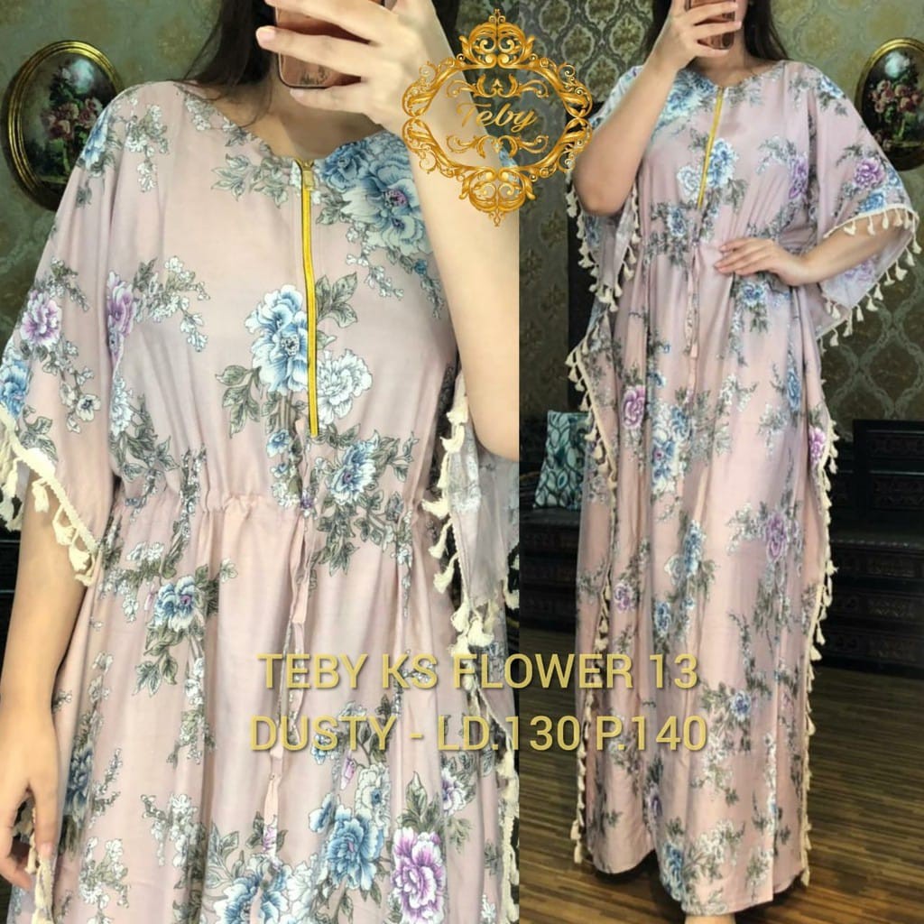 Daster Arab Teby KS Flower