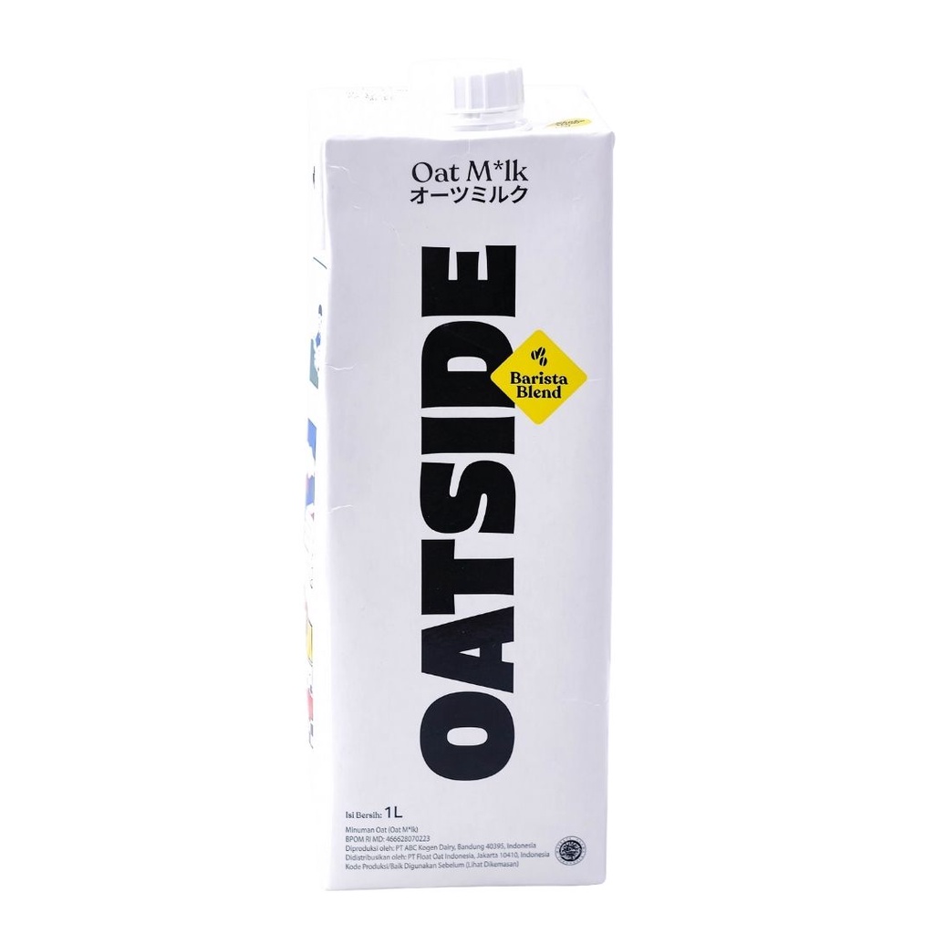 

OATSIDE Barista Oat Milk 1L - Susu Oat Gandum Lactose & Dairy Free