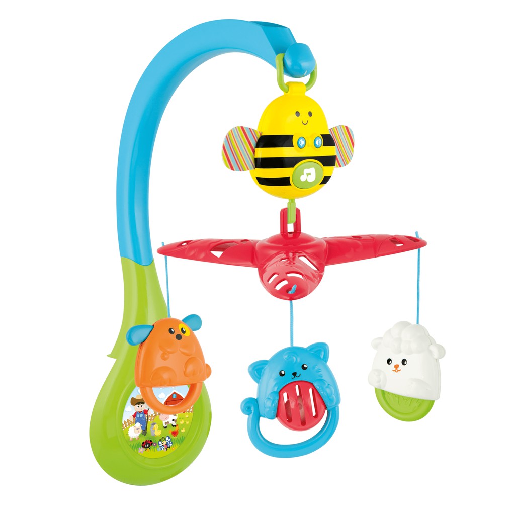 Winfun Mainan Baby Box 3in1 Busy Bee Mobile 0-5 Month 0856/mainan edukas anak