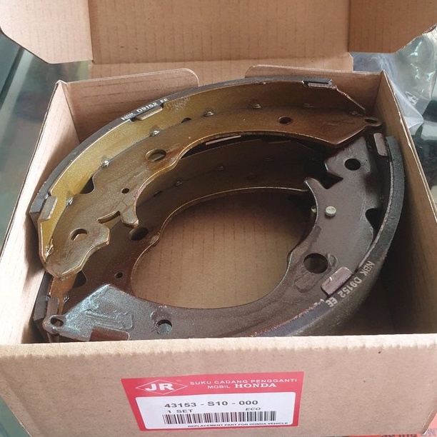 Parking Brake Shoe - Kampas Kanvas Rem Tangan Tromol Belakang Honda Freed & BRV & Stream 1.7 1700