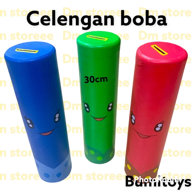 celengan karakter unik lucu murah / celengan anak murah-Boba