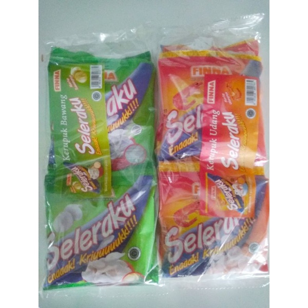 

kerupuk finna isi 4 bungkus