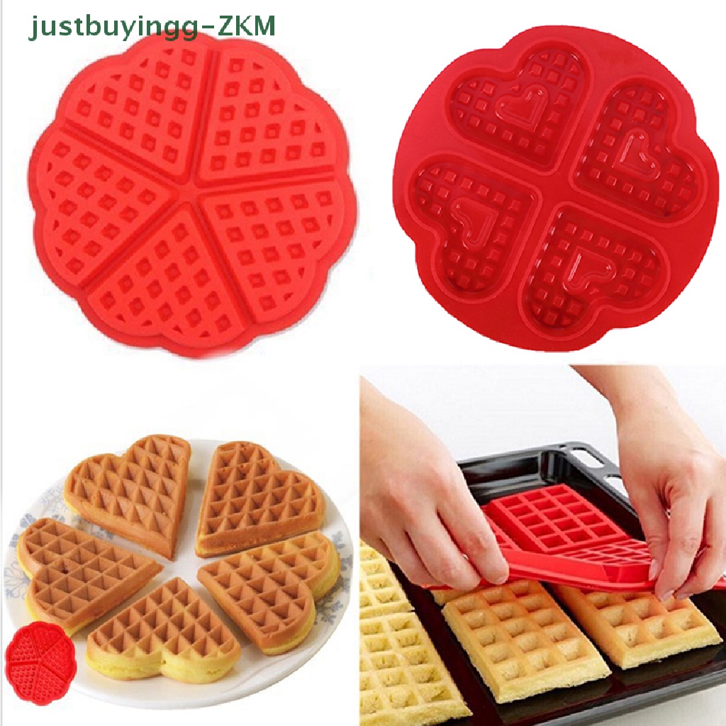 Cetakan Pembuat Waffle Kue Bahan Silikon Untuk Dapur