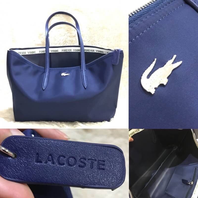 PREMIUM tas wanita grosir import murah branded, LACOSTE MOTIF IMPORT PALING MURAH