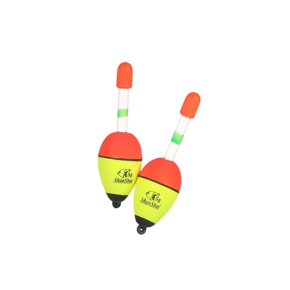 Top 2pcs/set 5g/8g/10g/15g/20g/30g/40g/50g/60g/70g/80g Pelampung Malam Memancing Kualitas Tinggi Bercahaya Plastik Cahaya Tongkat