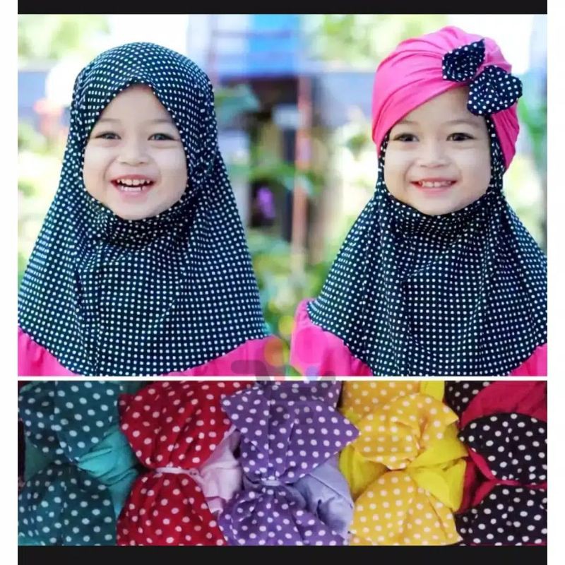 jilbab hijab anak bayi turban amanda