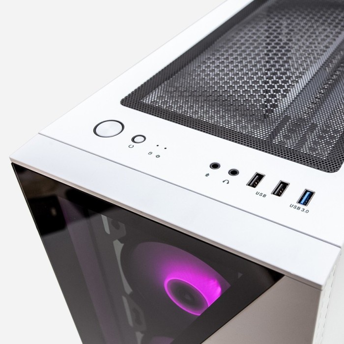 PC Case Gaming Paradox Yukiona White Tempered Glass