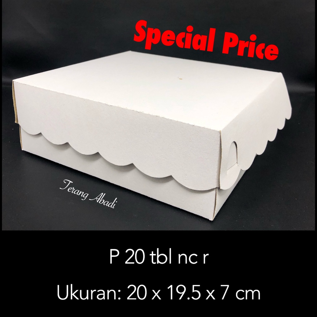 Dus Nasi Polos R8 18x18x6.5 cm / P20 tebal R10K 20 x 20 x 7 / P22 tebal R10 22x22x8 cm/ Dos Roti / Box Snack Ultah / Kotak Kue /Dus Hajatan / Dus Nasi / Box Rice