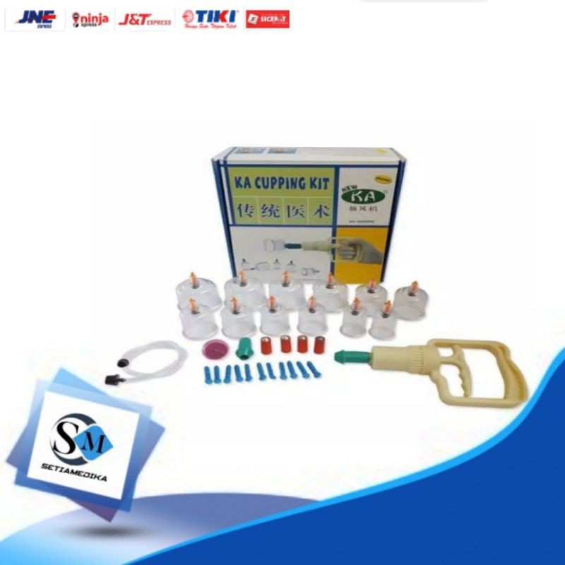 Kangzhu Alat Bekam Alat kop angin isi 12 pcs