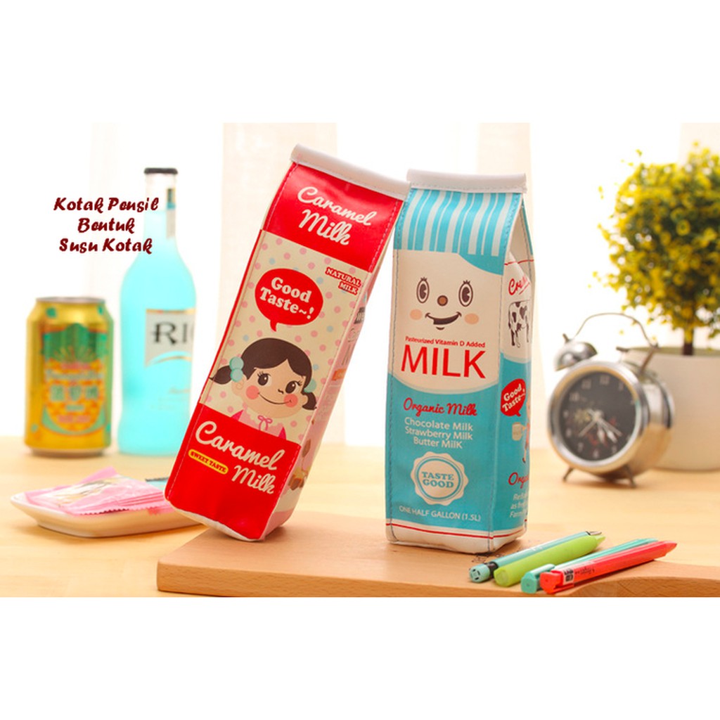 

Promo TS Kotak Pensil Bentuk Kotak Susu (Kotak untuk tempat alat tulis) kualitas