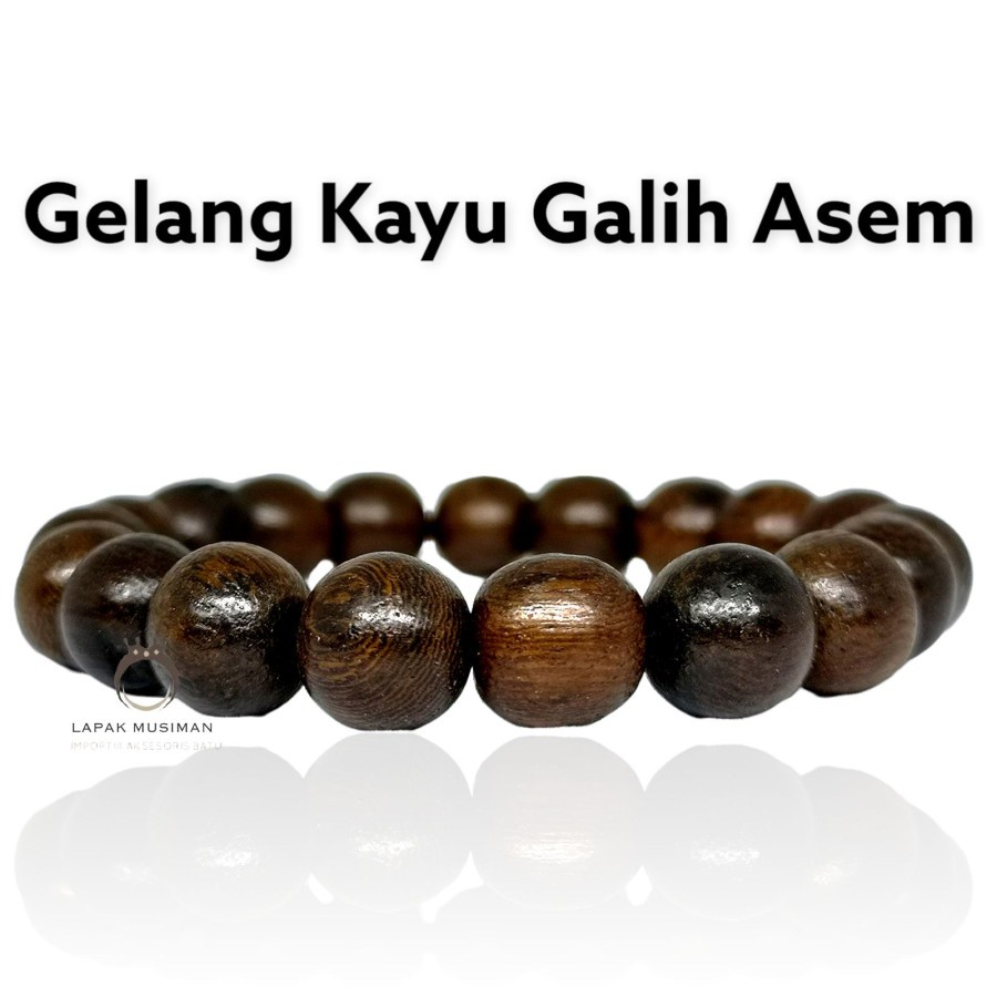 Gelang Kayu Galih Asem Asli Original Garansi Asli