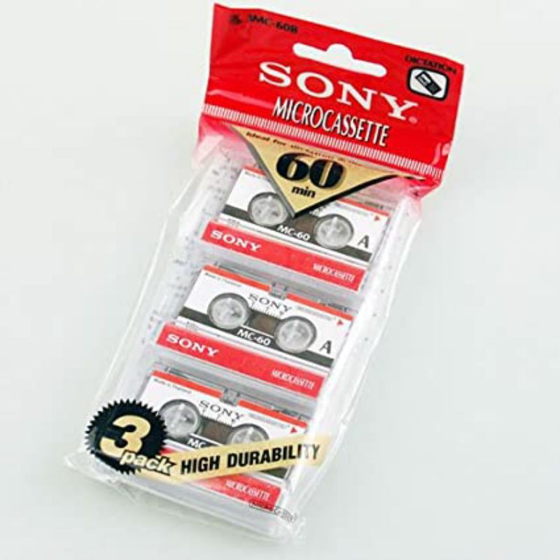 Sony MC-60 MC60 Microcassette Blank Tape