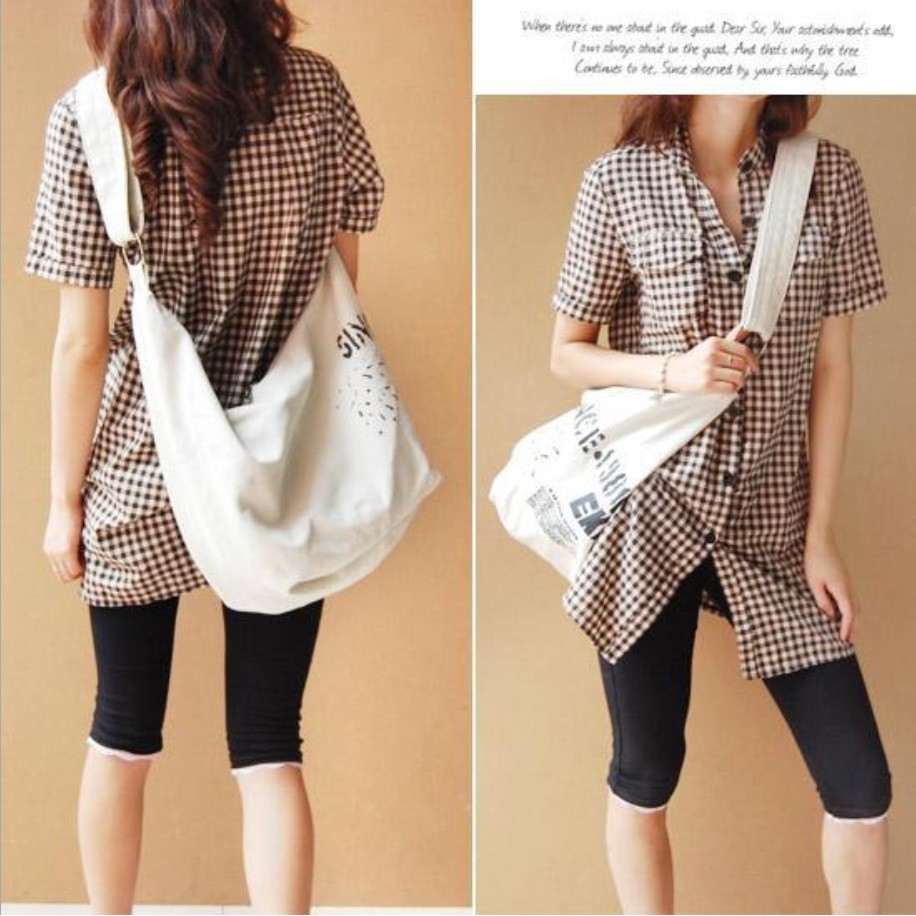 [LOGU] Hobo Bag, Tas hobo wanita, Tas samping besar wanita