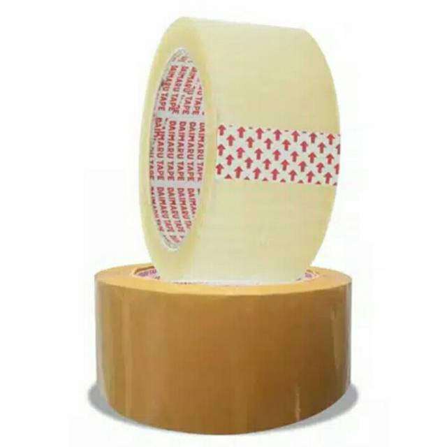 

Lakban Bening dan coklat DAIMARU 90Y 48mm/2inch