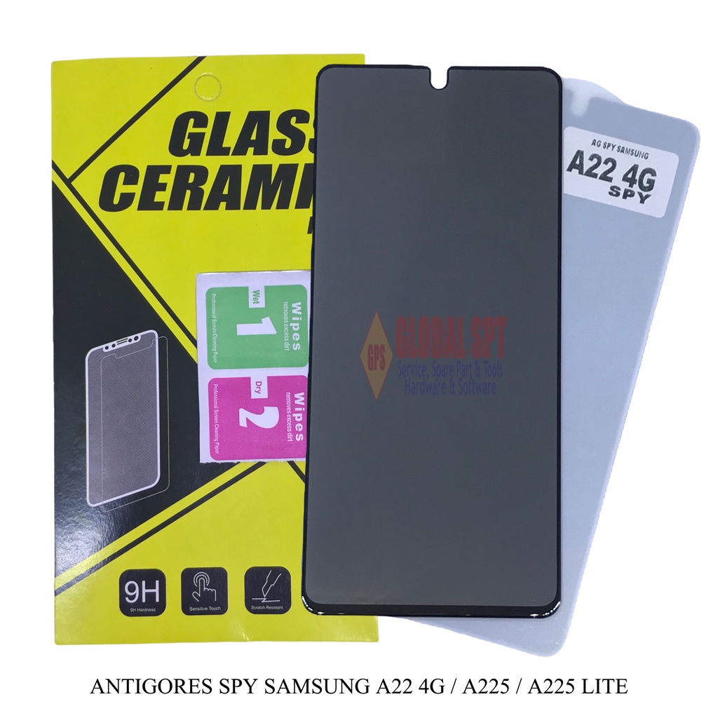 SPY SAMSUNG A22 4G / ANTIGORES / TEMPERED GLASS SAMSUNG A225 / A225 LITE