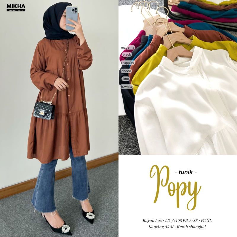 poppy tunik