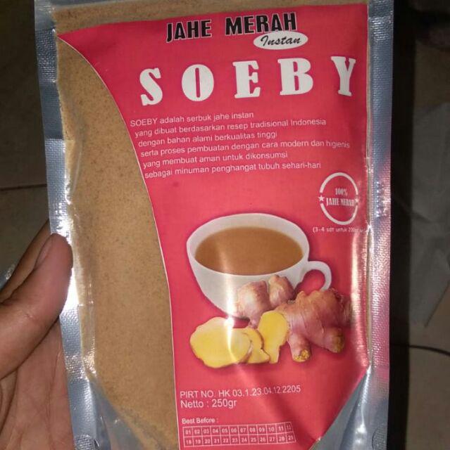 Soeby Jahe Merah Bubuk Pesanan Mbak Dewi Shopee Indonesia