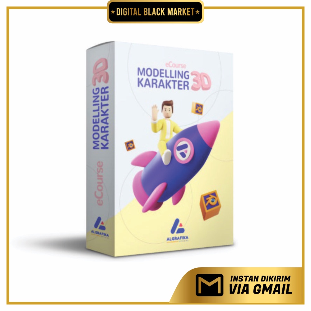 ALGRAFIKA - ECOURSE MODELLING KARAKTER 3D