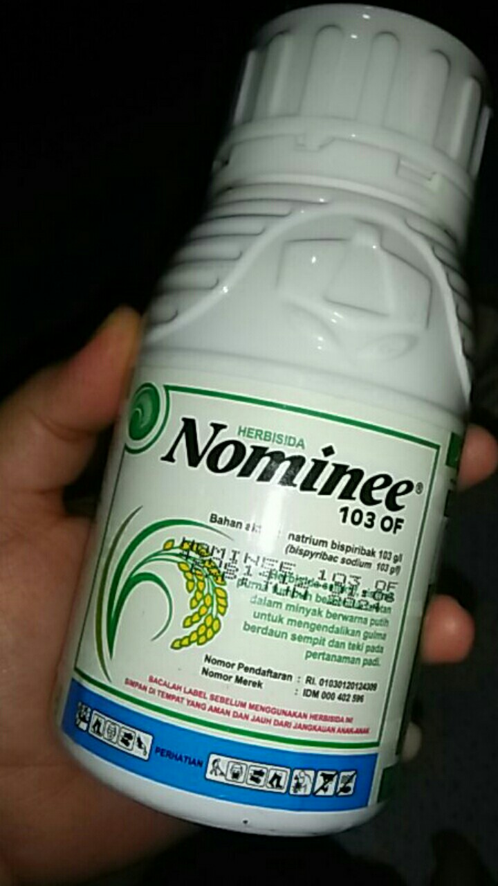 Herbisida Buat Padi Nominee 250 Ml Dr Petrokimia Kayaku