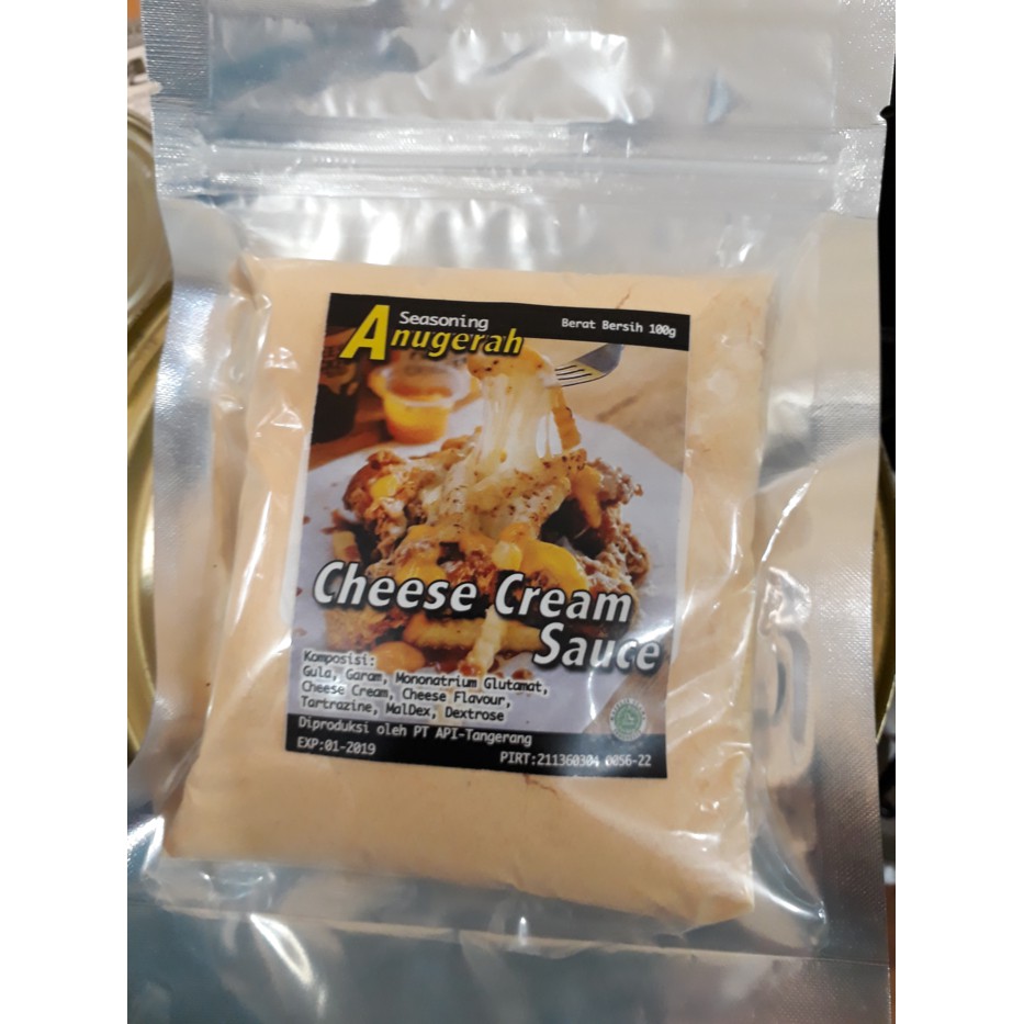 

CHEESE CREAM SAUCE POWDER 100gr