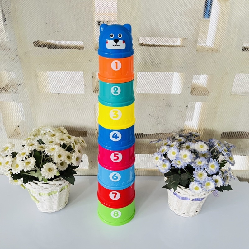 Mainan Edukasi STACKING CUP Toys mainan Susun