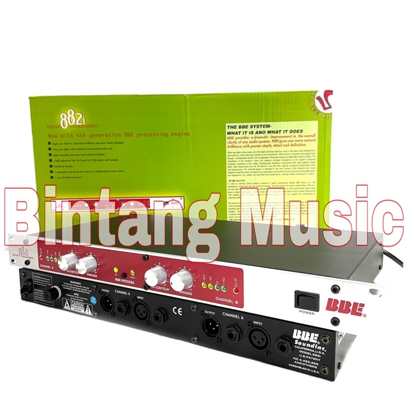 Processor BBE 882i Sonic Maximizer bbe 882